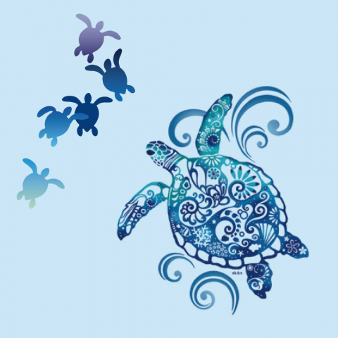 Sea Turtle　ライトブルー|