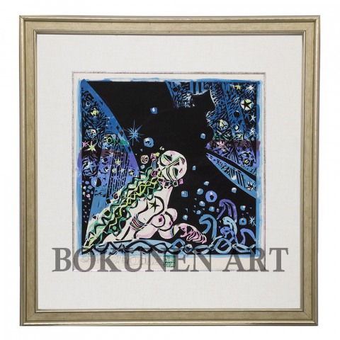 BOKUNEN ART GALLERY公式オンラインストア / 呼ぶ 木版画