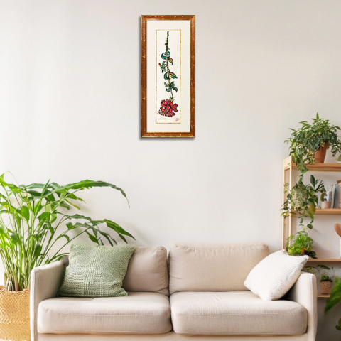 あかばな一枝　木版画|